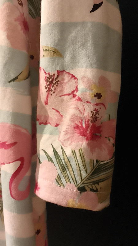 Sukienka dziewczęca Flamingi rozm 92 - obrazek 4