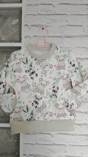 Bluza dziecięca Panda i Koala rozm 110 – WYPRZEDAŻ