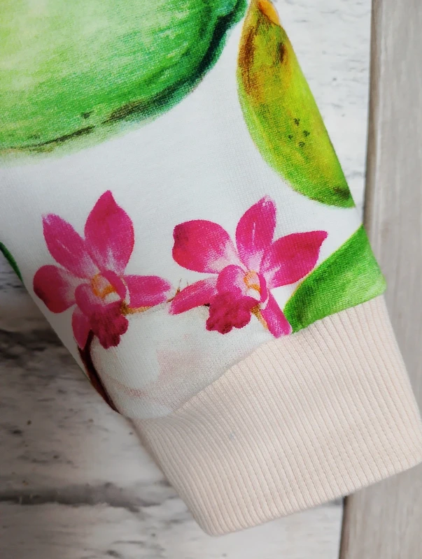 Dziewczęca bluza kokosy rozm 116 - obrazek 5