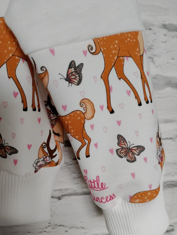 Bluza dla dziewczynki jelonki rozm 110 - obrazek 9