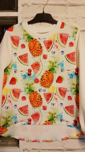 Bluza owoce egzotyczne rozm 128