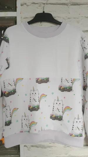 Bluza dziewczęca „kotorożce” rozm 128