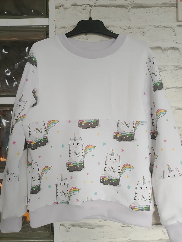 Bluza dziewczęca "kotorożce" rozm 128