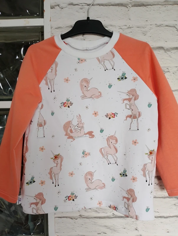 Bluza dziewczęca Jednorożce rozm 122 - obrazek 6