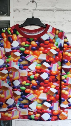Dziecięca bluza słodycze rozm 122