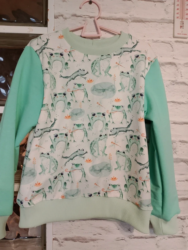 Bluza dziecięca Żabki rozm 128 - obrazek 8
