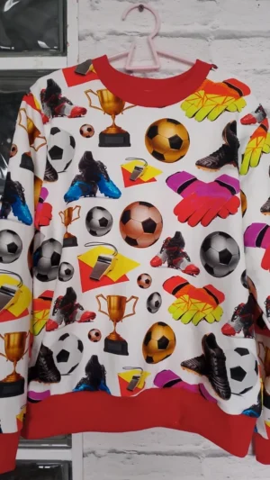 Bluza młodzieżowa piłka nożna rozm 140