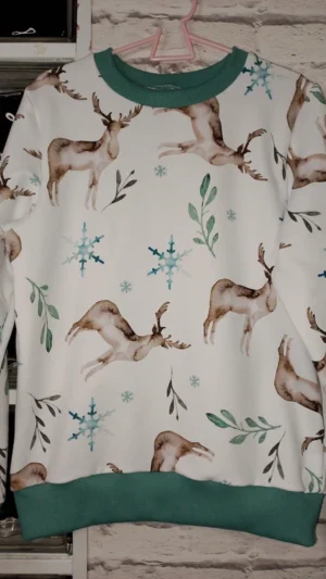 Bluza młodzieżowa łosie rozm 140