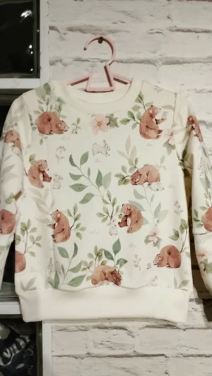 Bluza dziecięca misie rozm 110