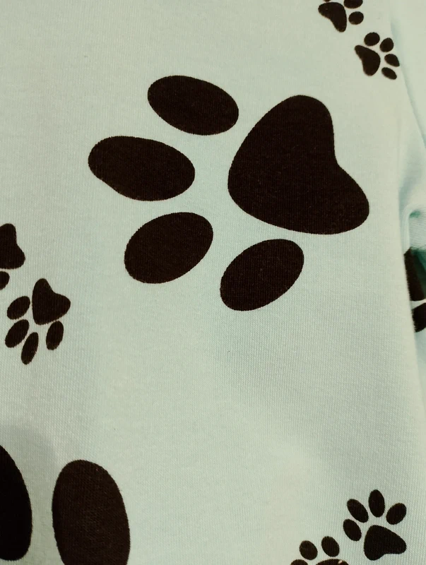 Dziecięca bluza unisex - łapki rozm 110 - obrazek 4