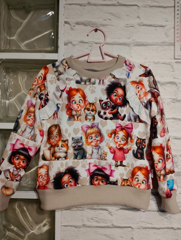 Dziewczęca bluza Dziewczynki rozm 122