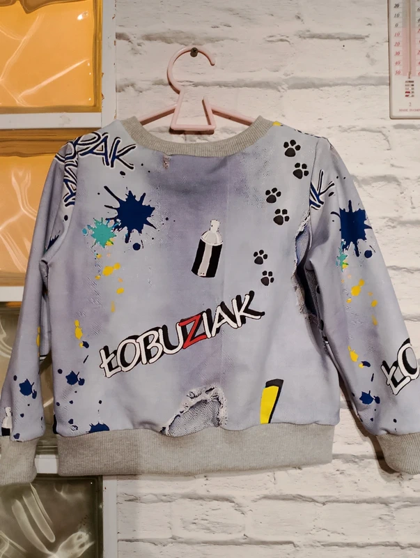 Dziecięca bluza Łobuziak rozm 104 - obrazek 6