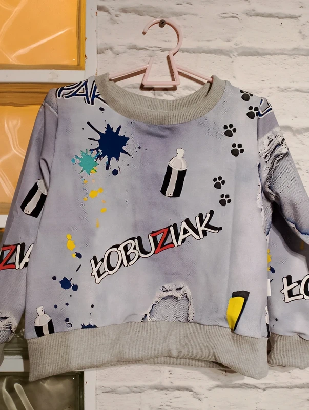 Dziecięca bluza Łobuziak rozm 104