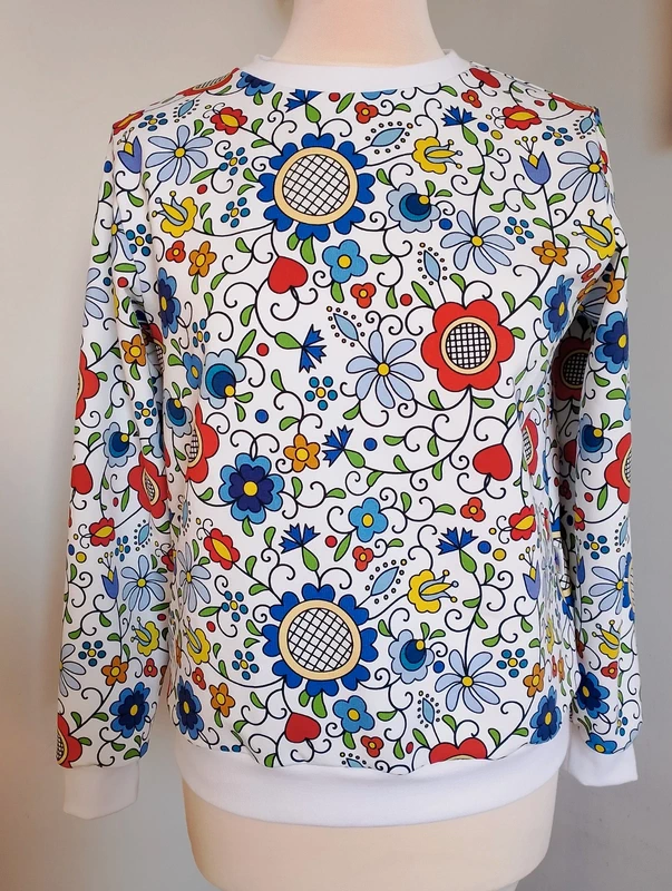 Damska bluza w stylu folk Kaszuby rozm S - obrazek 12