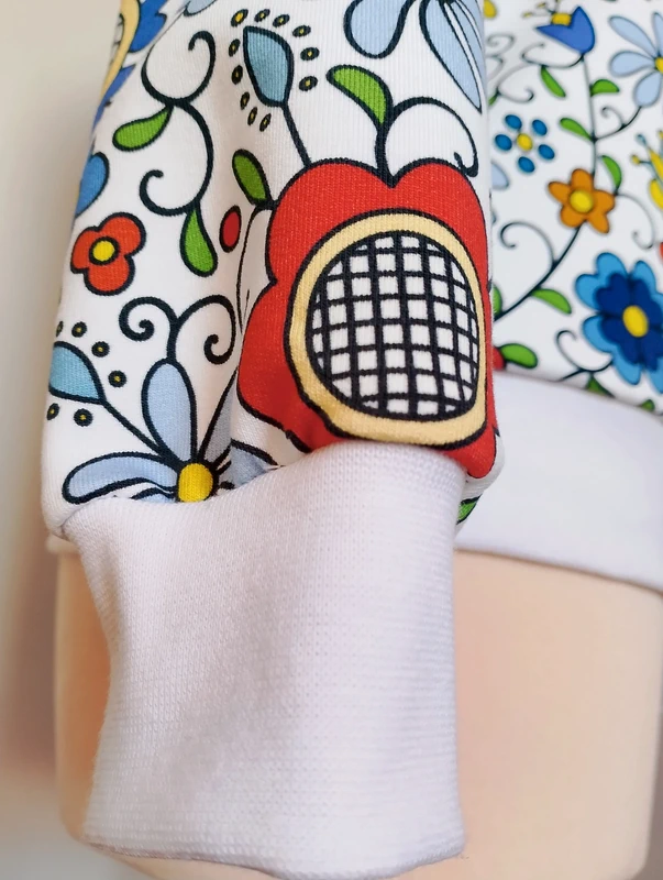 Damska bluza w stylu folk Kaszuby rozm S - obrazek 4