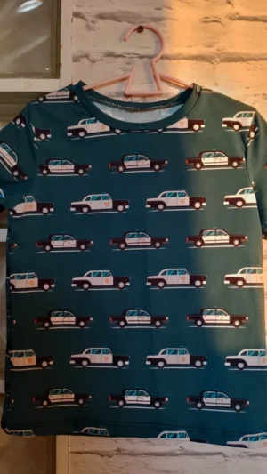 T-shirt chłopięcy Samochody Policyjne rozm 128