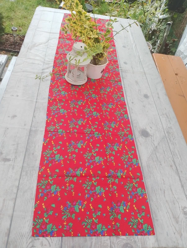 Bieżnik z krakowskim motywem folklorystystycznym handmade - obrazek 5