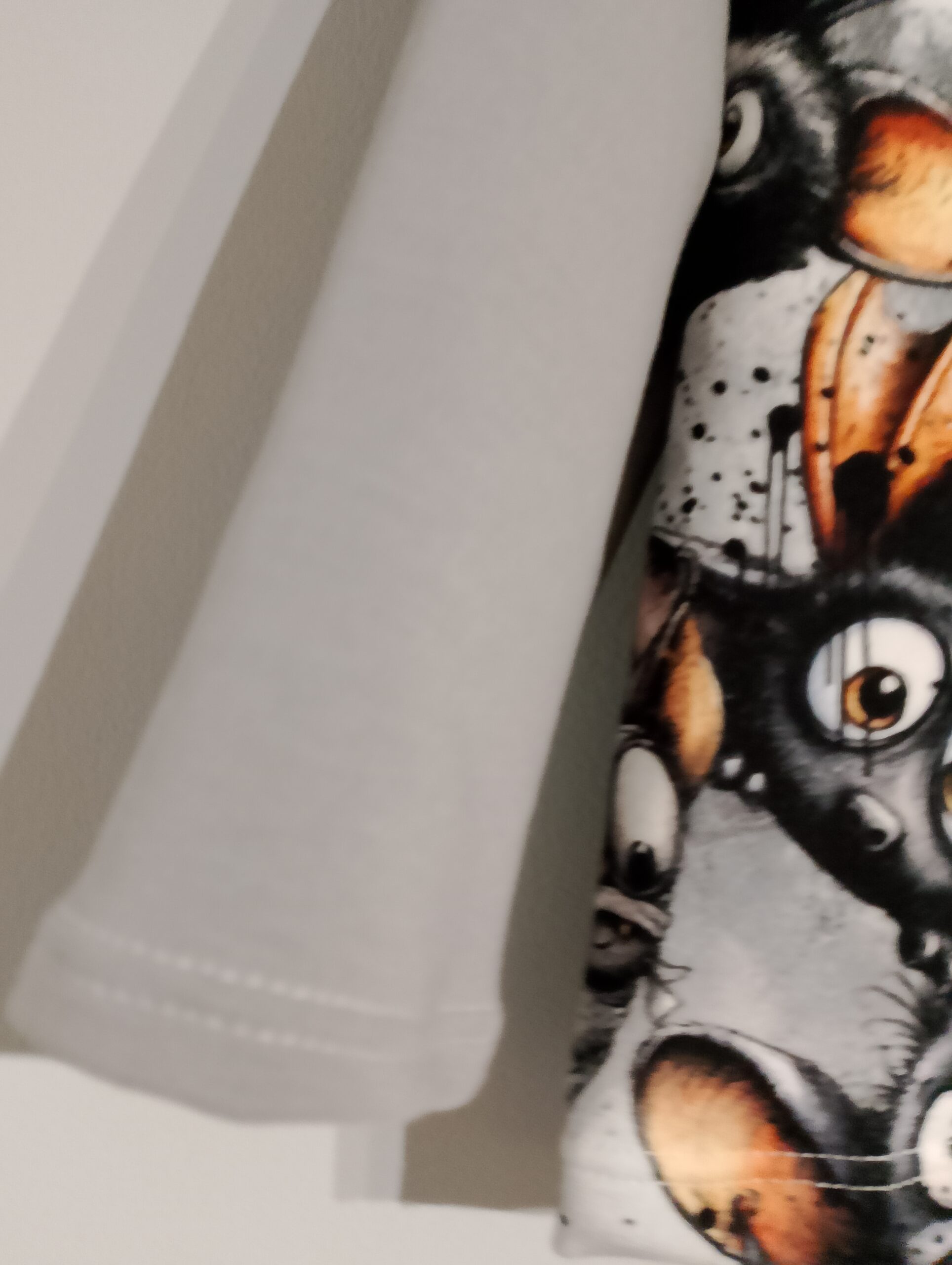 Dziecięca bluza raglanowa Nietoperze rozm 128 - obrazek 3