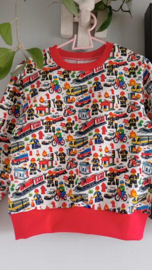 Dziecięca bluza Klocki rozm 116