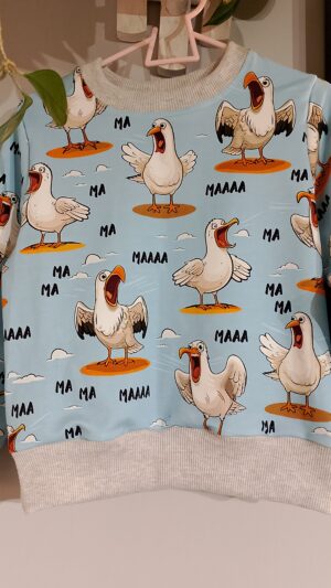 Dziecięca bluza Mewy rozm 110 unisex