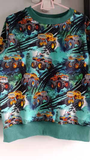 Młodzieżowa bluza  Monster Truck rozm 128