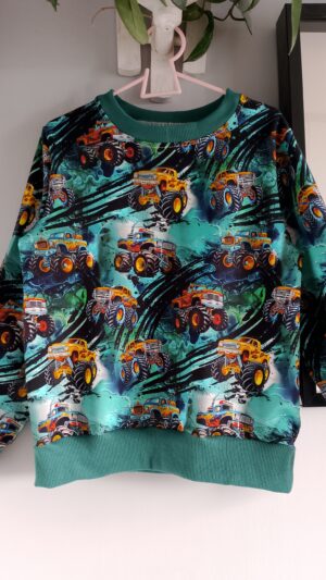 Młodzieżowa bluza  Monster Truck rozm 128