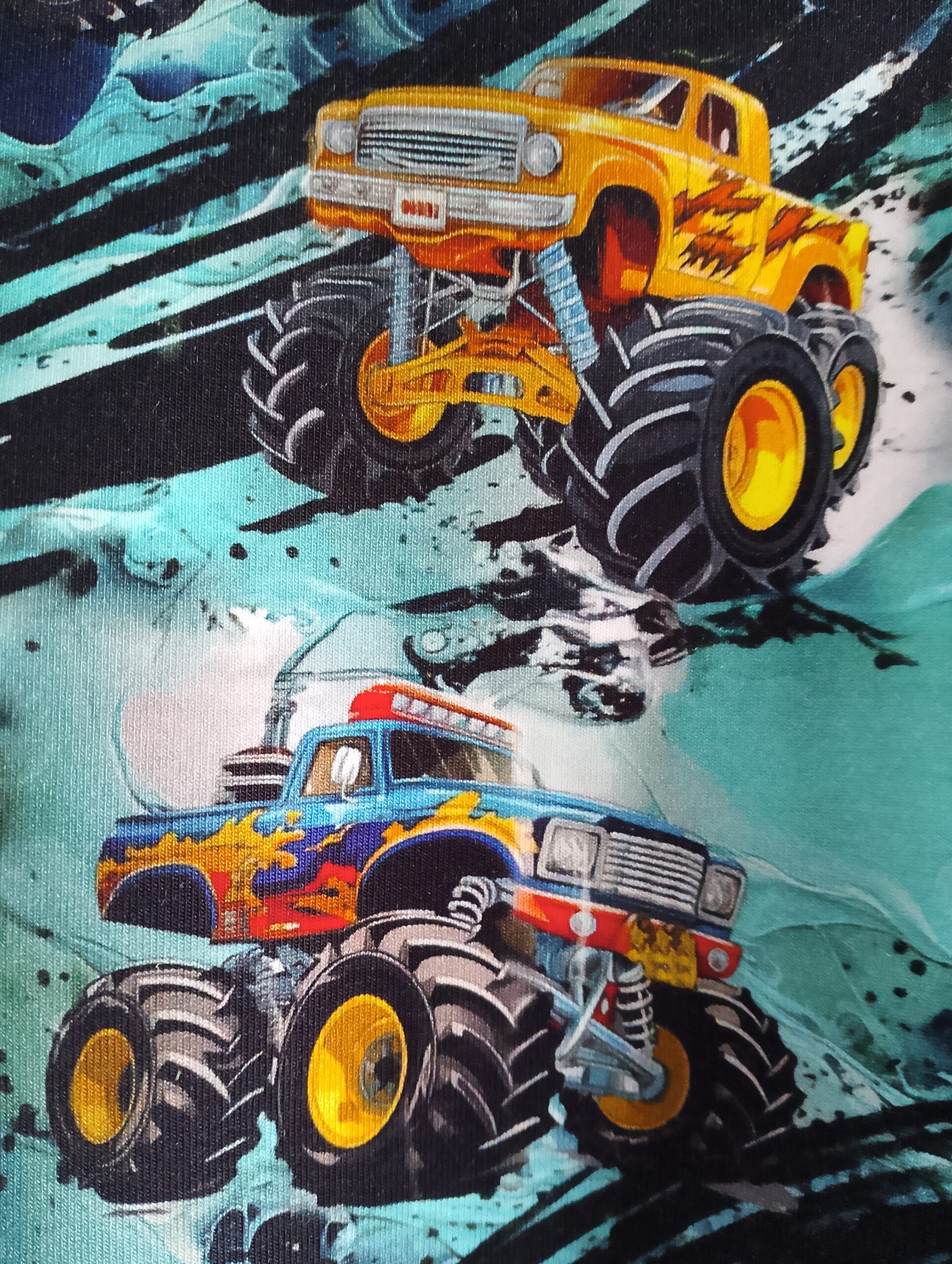 Młodzieżowa bluza Monster Truck rozm 128 - obrazek 7