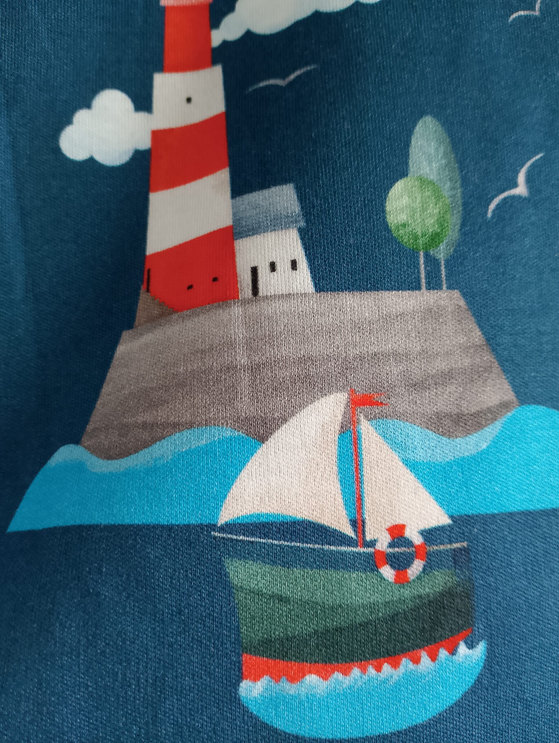 T-shirt dziecięcy na morzu rozm 122 - obrazek 5