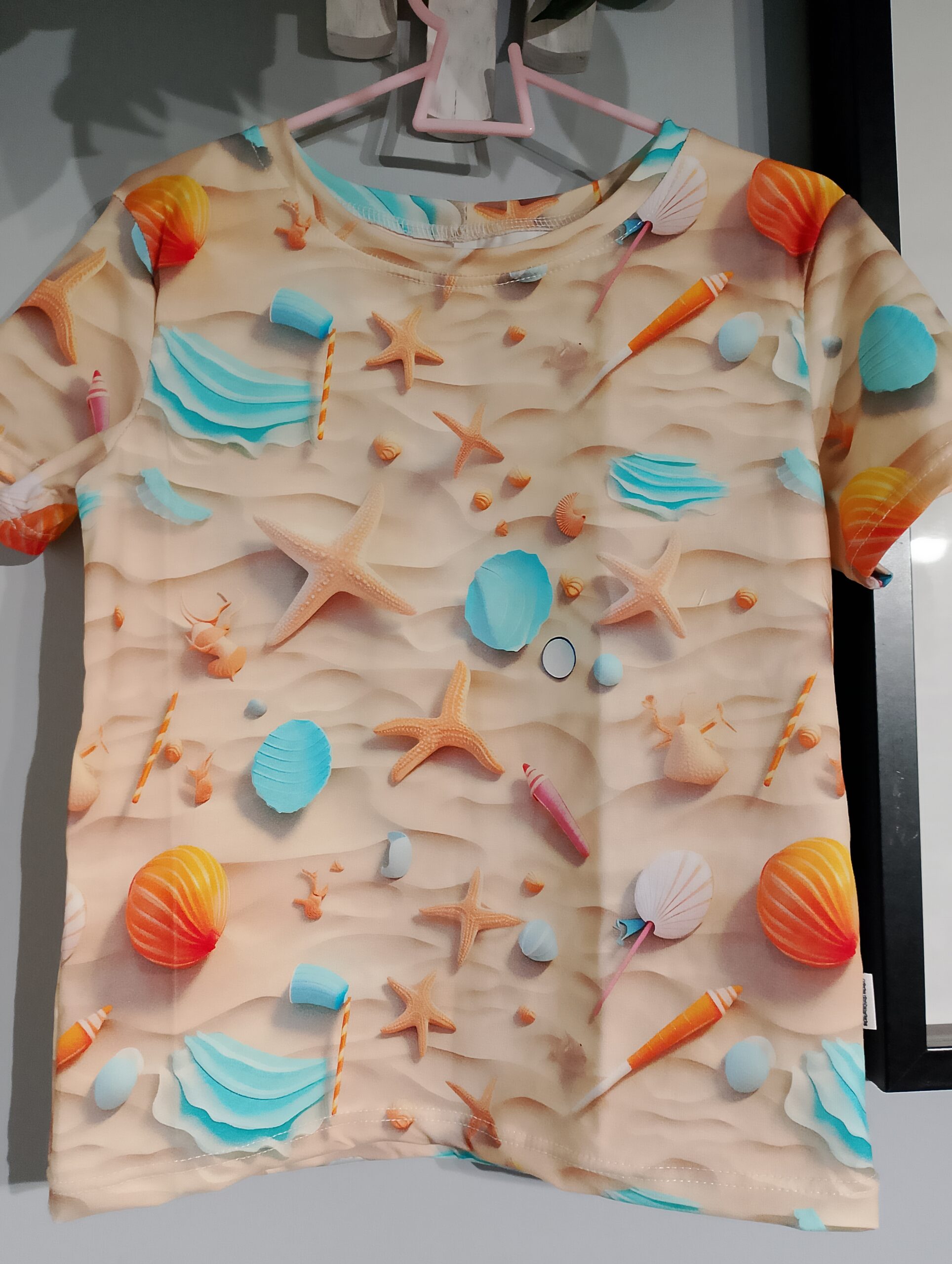 T-shirt dziecięcy Plaża rozm 122 - obrazek 2
