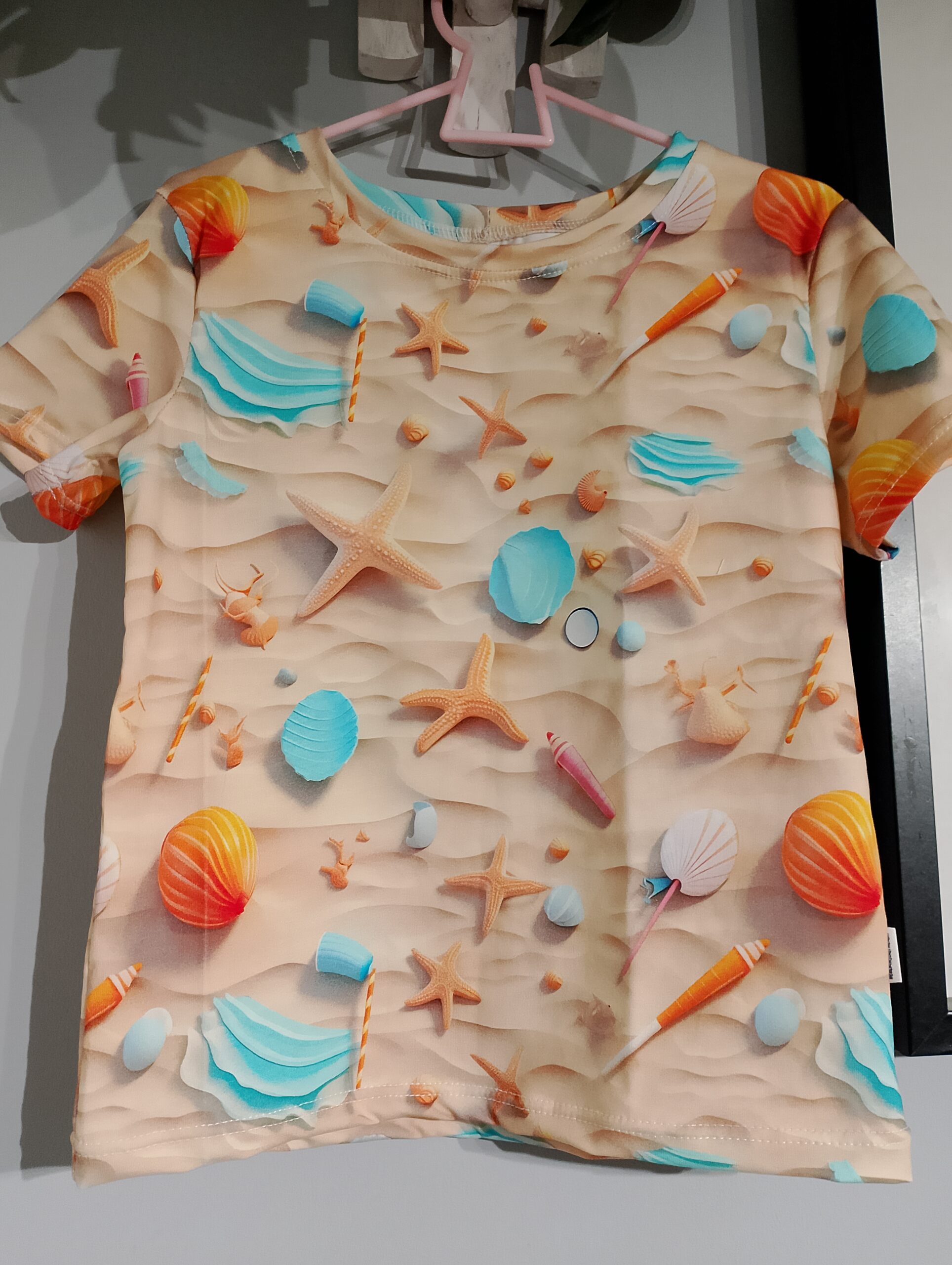 T-shirt dziecięcy Plaża rozm 122