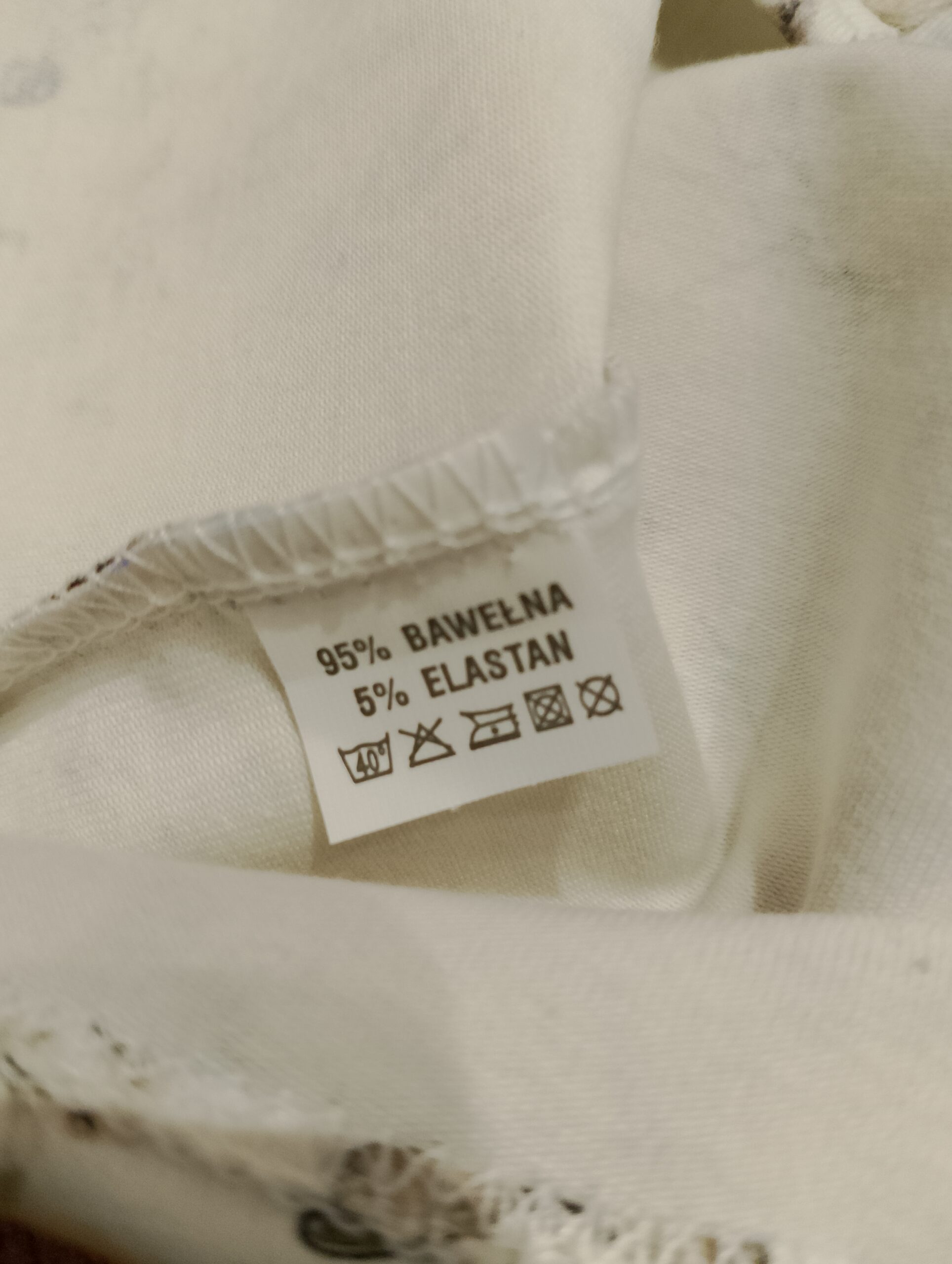 Dziewczęca bluzeczka Zajączki szare rozm 122 - obrazek 11