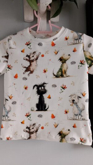 Dziecięcy t-shirt unisex Pieski rozm 98