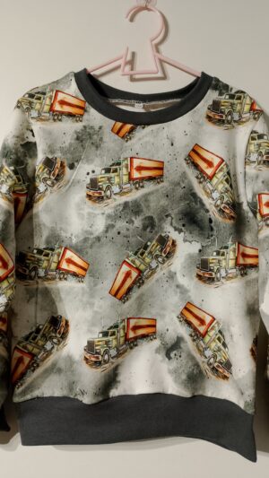 Dziecięca bluza ciężarówki rozm 128