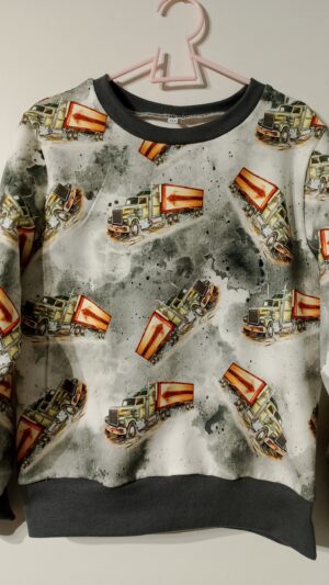 Dziecięca bluza ciężarówki rozm 128
