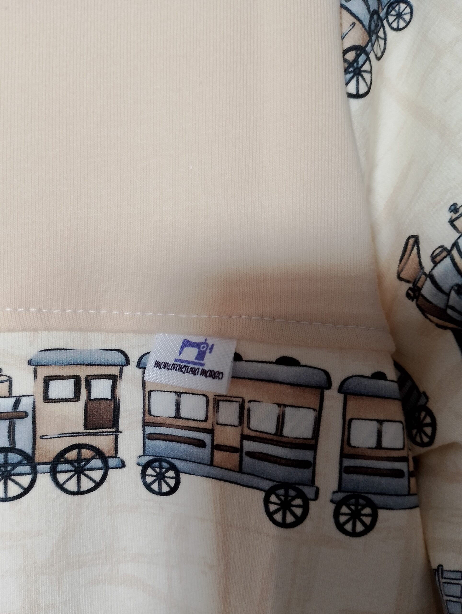 Dziecięca bluza Pociągi rozm 98 - obrazek 4