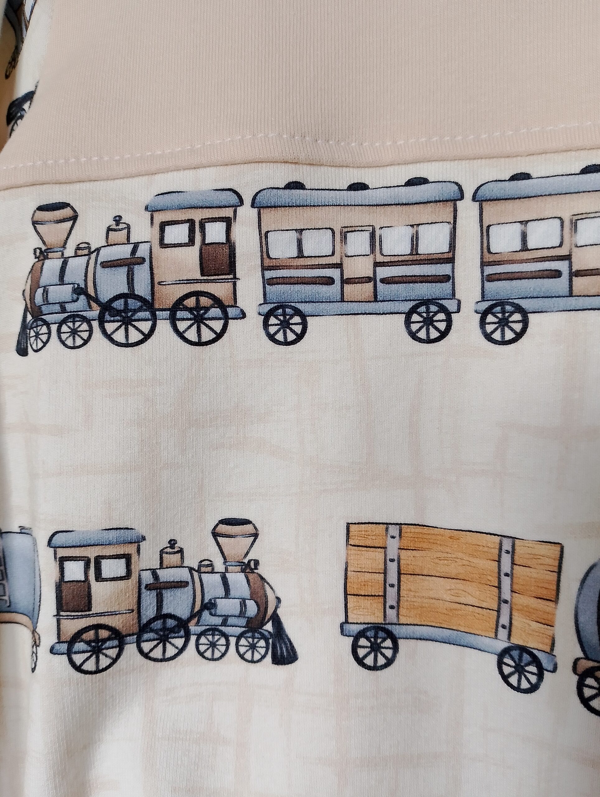 Dziecięca bluza Pociągi rozm 98 - obrazek 7