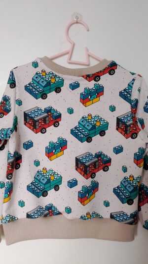 Dziecięca bluza Klocki rozm 110