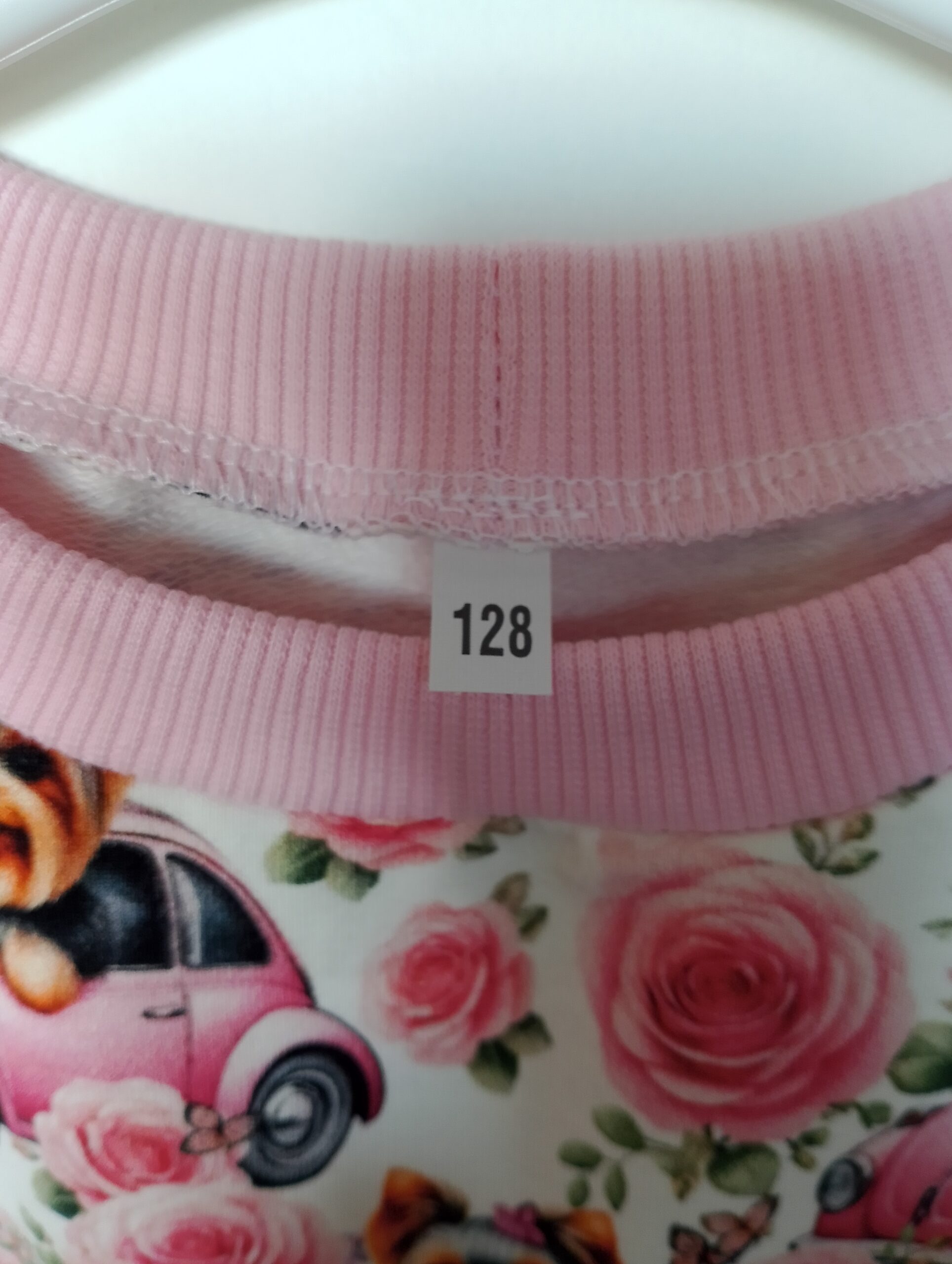 Dziewczęca bluza Yorki w garbusie rozm 128 - obrazek 5