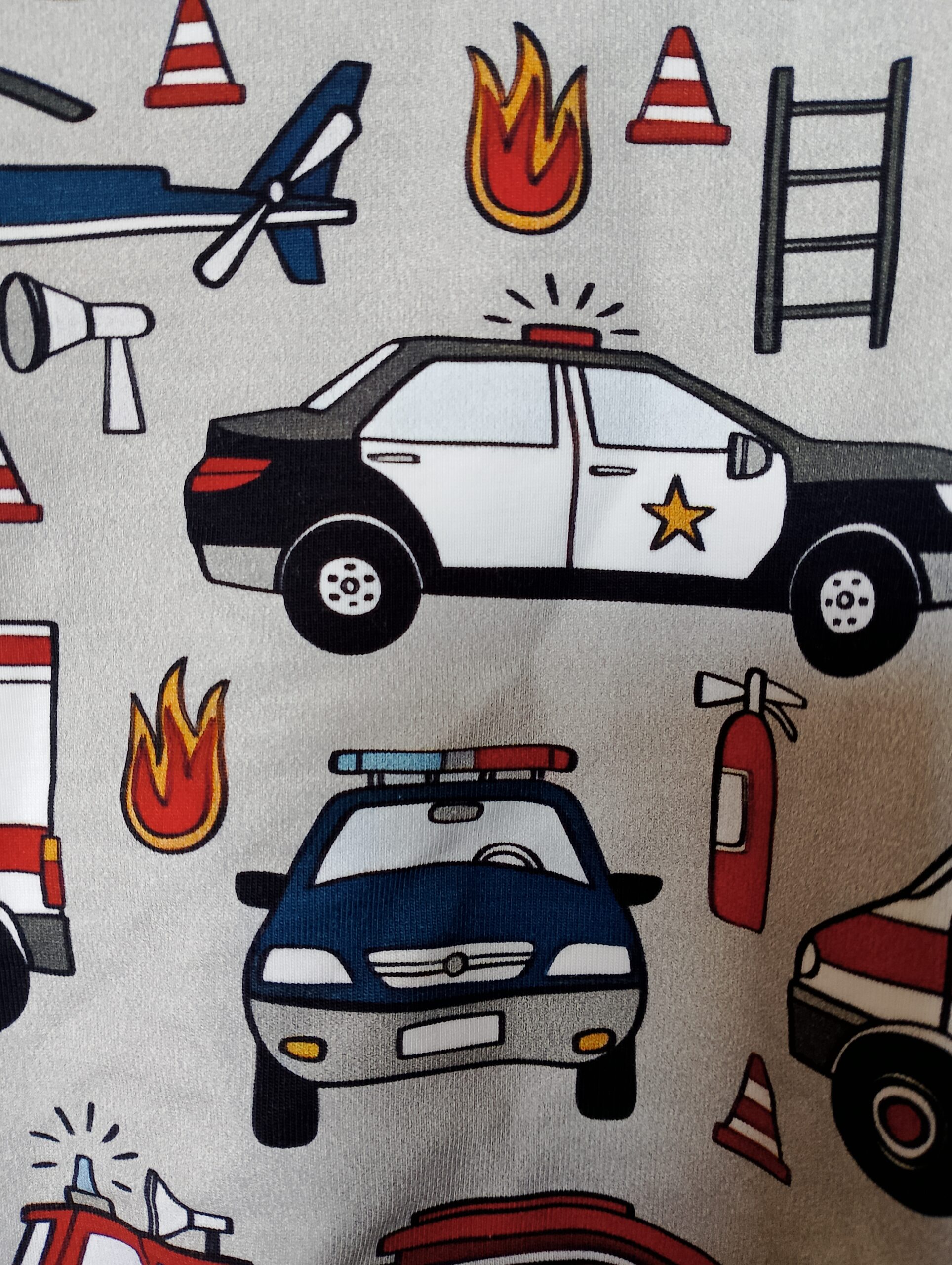 Bluza chłopięca Samochody Specjalne rozm 98 - obrazek 3
