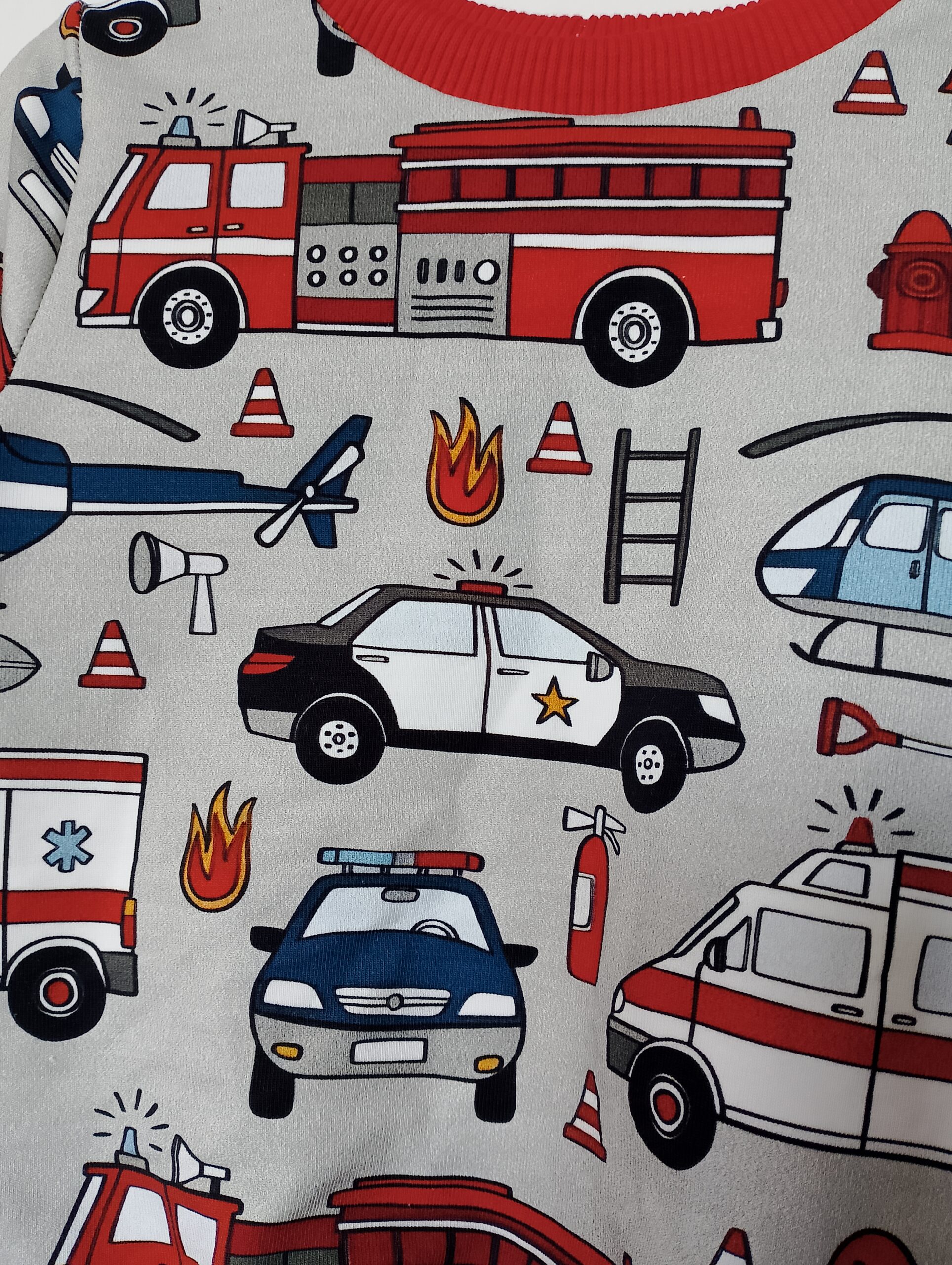 Bluza chłopięca Samochody Specjalne rozm 98 - obrazek 6