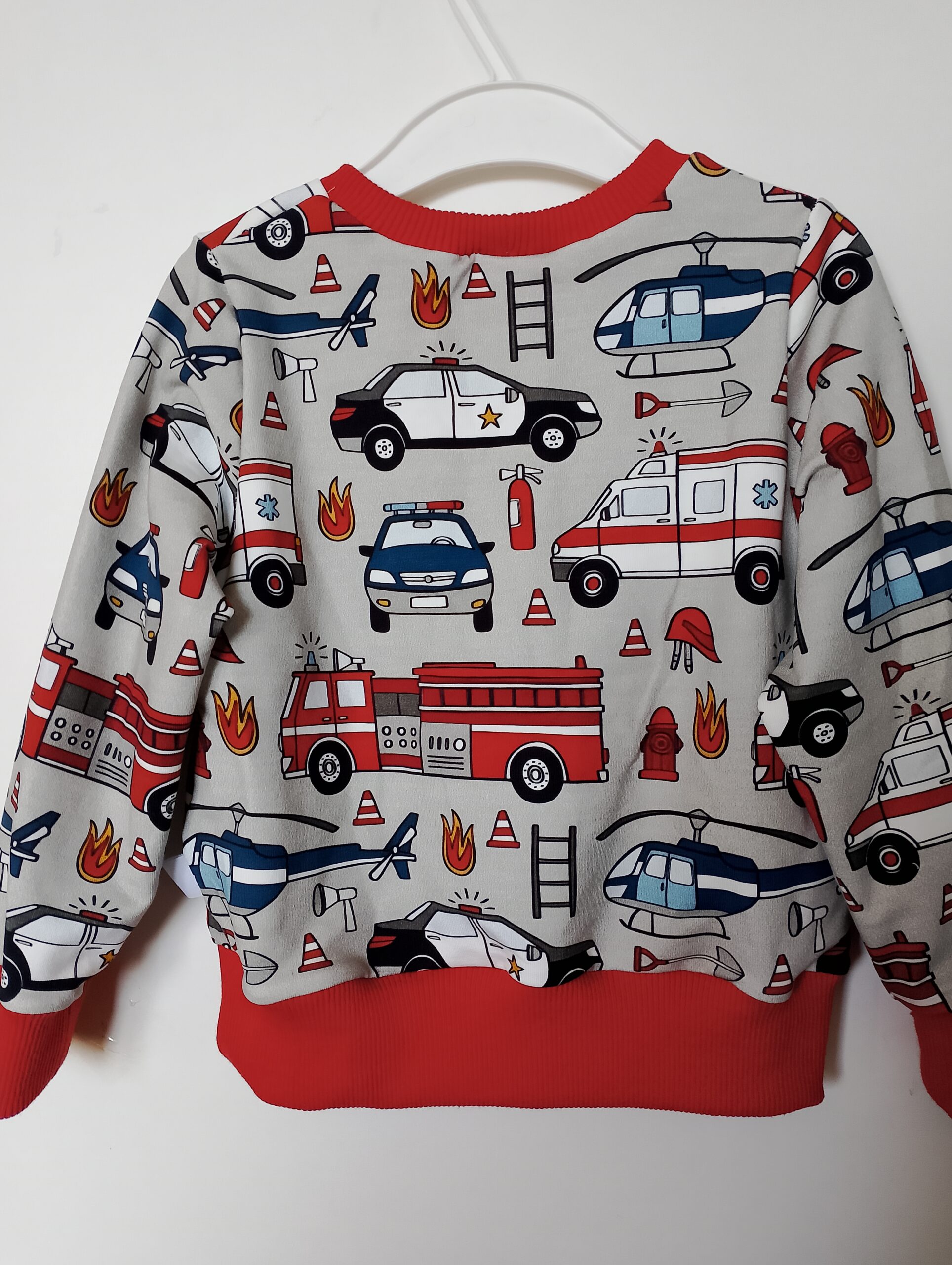 Bluza chłopięca Samochody Specjalne rozm 98 - obrazek 8