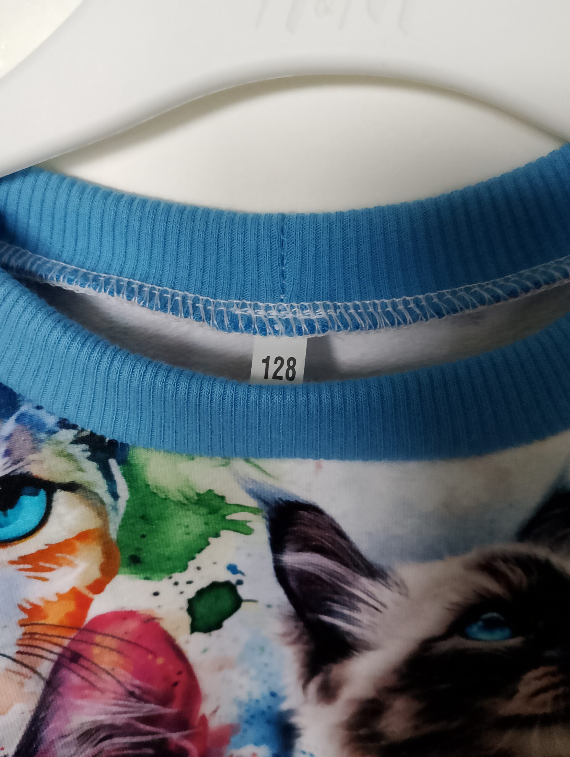 Malowane Koty bluza rozm 128 - obrazek 7