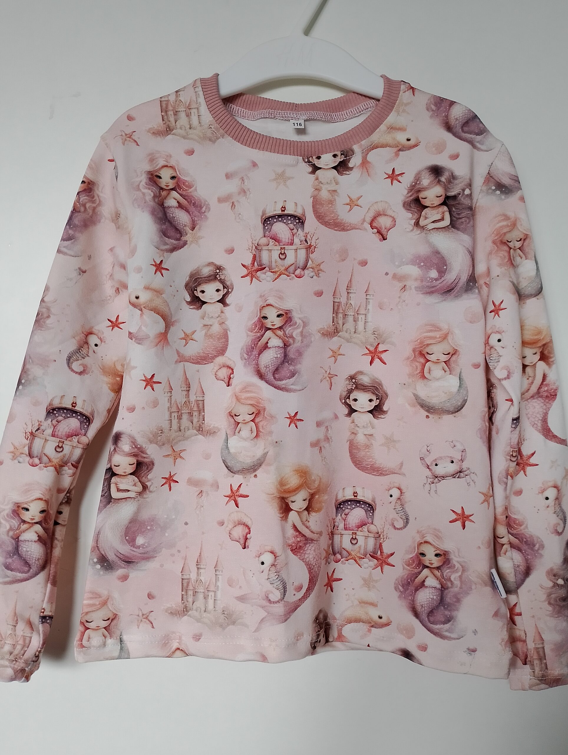 Koszulka longsleeve Syrenki rozm 116