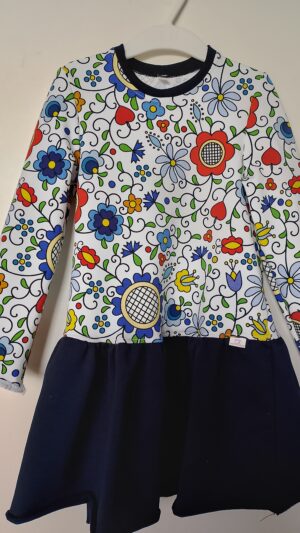 Sukienka Kaszubska w stylu folk – rozm 110 – Kolekcja limitowana