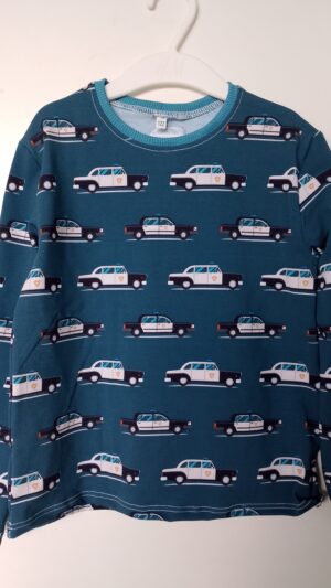 Chłopięcy t-shirt longsleeve rozm 122 Policja