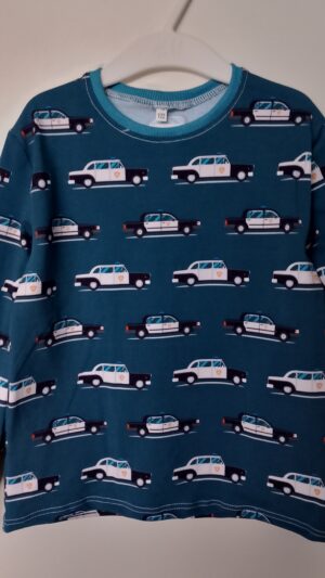 Chłopięcy t-shirt longsleeve rozm 122 Policja