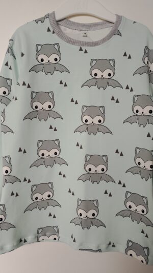 Chłopięca koszulka longsleeve Nietoperze rozm 116